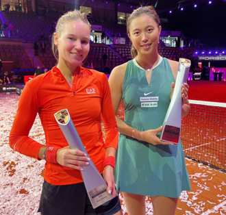 斯圖加特女網賽》破發大戰中逆轉勝 詹皓晴本季第2冠到手