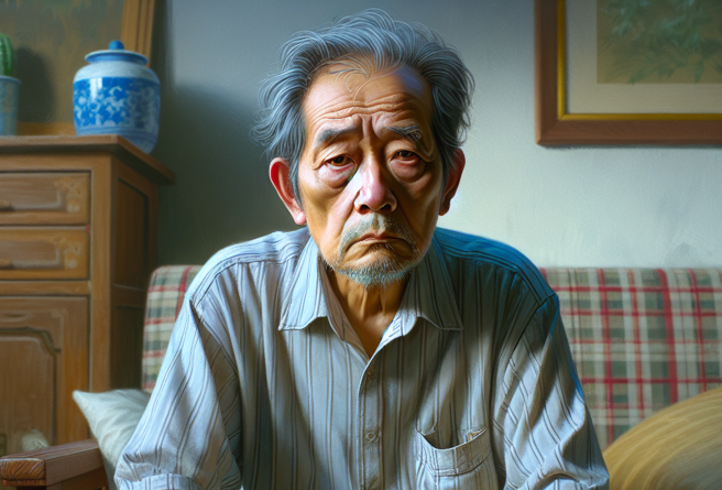 男子身体差无法工作求扶养，2孩怒：他杀人被关10多年，诉请免除获准。（示意图、与本案无关／AI生成）