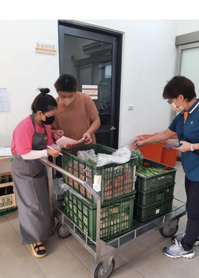 台南市教育局强调，学校午餐食材採购、验收、制备及配膳等皆有明确的标准化作业流程。（教育局提供／曹婷婷台南传真）