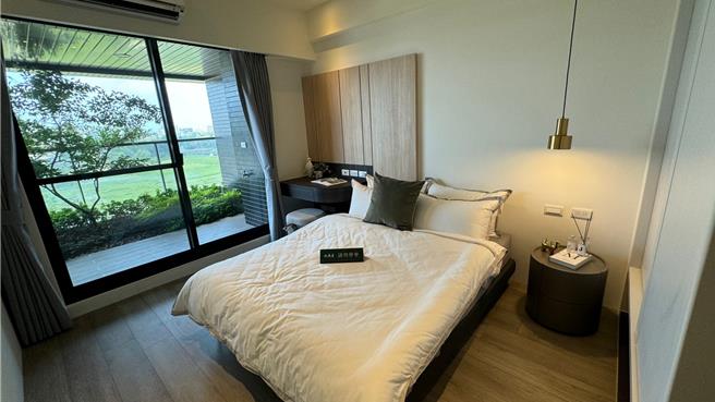 欧美建设在文龙路生活圈推出「向森青」景观宅，规划2～3房产品。（柯宗纬摄）