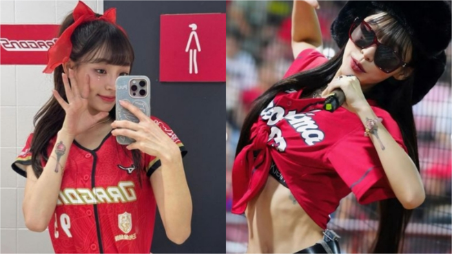 啦啦队女神林襄跳槽到味全龙。（图／翻摄自林襄 IG）