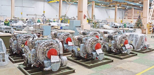 重新生產的GTD-1250 燃氣渦輪引擎。(圖/X)