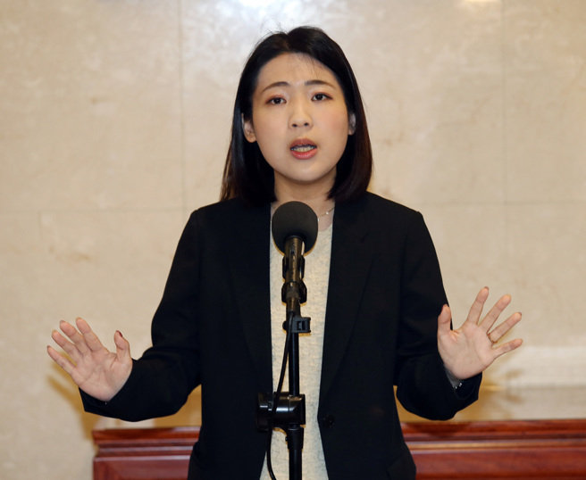 立委徐巧芯。（资料照/姚志平摄）