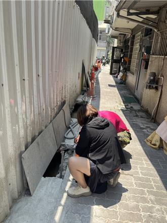 南市北華街建商施工害房傾斜 工地驚現大量孑孓環保局出手了