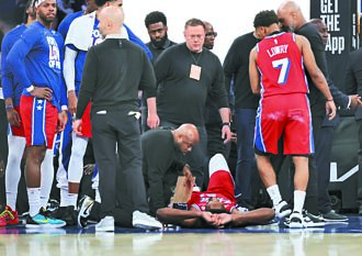 NBA》恩比德又受傷 尼克力挫七六人開張