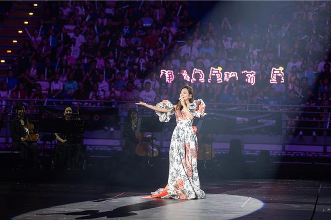 梁静茹暌违8年日前飞返家乡马来西亚开唱。（超级圆顶提供）