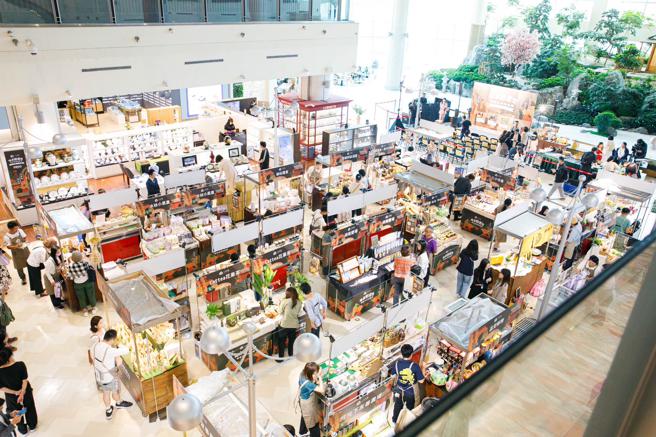 SOGO復興館日前舉辦「三小市集」，推動地方農業友善（SOGO提供）