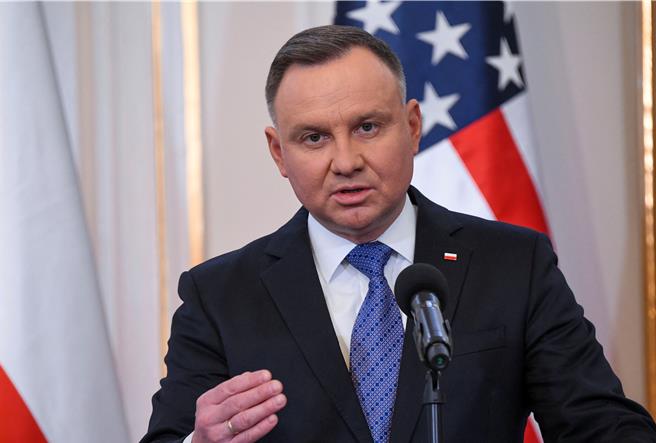 图为波兰总统杜达。（路透社）