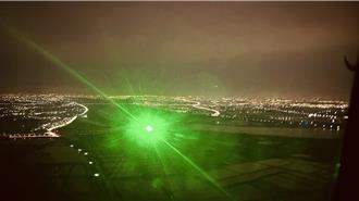 直升機澎湖飛台南後送病患   降落遭雷射筆光束干擾飛行