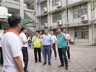 台中2校大樓完工卻苦無內裝 蔡其昌會勘爭經費