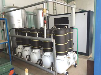 兆义物理空压式乾燥机 零碳排抗电涨