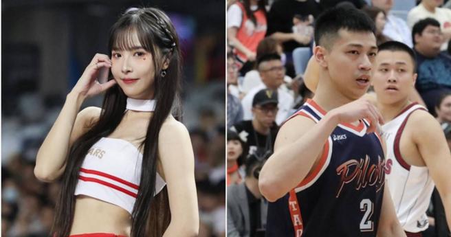 本刊接获爆料，身兼职棒乐天桃猿啦啦队女团长、臺北台新战神应援团长的Rina谢艾娜（左），与职篮桃园璞园领航猿队的球星陈昱瑞恋爱ING。（图／翻摄自Rina、陈昱瑞IG）