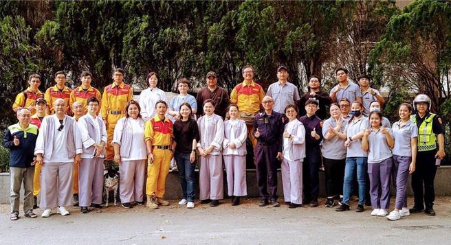 太鲁阁晶英在0403地震后一度「转型」，成为救难、医护、工程等人员的中继站，并协助游客全数撤离。（太鲁阁晶英酒店提供）