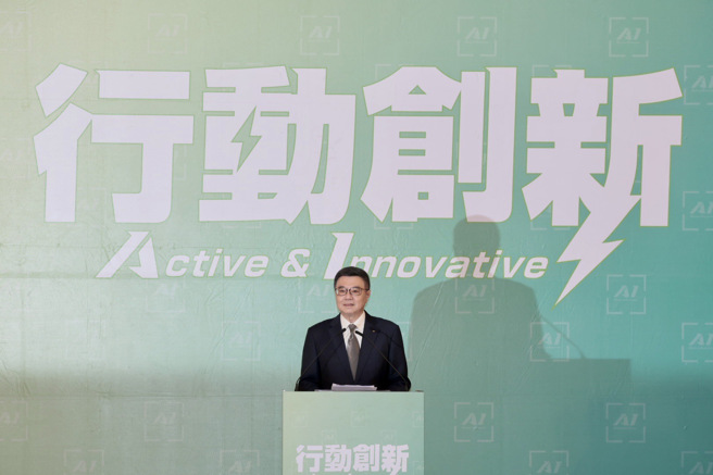 准阁揆卓荣泰（见图）23日公布第五波内阁人事。（郭吉铨摄