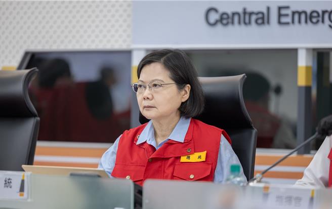 蔡英文总统(资料照片，总统府提供)