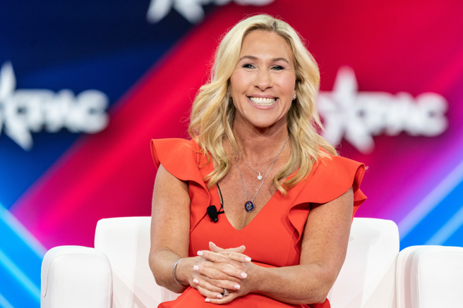 美國共和黨喬治亞州眾議員葛林。（圖：shutterstock／達志）
