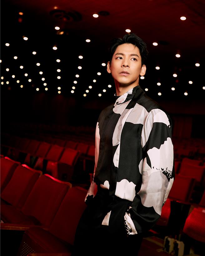 林柏宏期待使用观影证去接触平常没机会看到的电影。（北影提供）