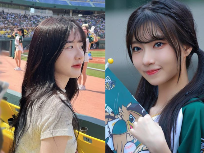 一粒的双胞胎姊姊(左)先前意外被网友捕捉到。（图／翻摄自Threads、一粒IG）