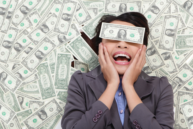 猴、兔、牛、龙4生肖最不缺钱，他们能在事业上步步高升，让钱财滚滚而来。（示意图：shutterstock／达志）