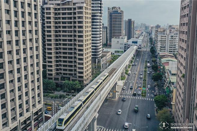 新北环状线外观。（取自新北市捷运局脸书）