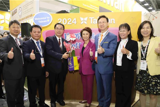 即日起至26日的新加坡食品展，台湾有多个县市参展。（嘉义县政府提供∕吕妍庭嘉义传真）