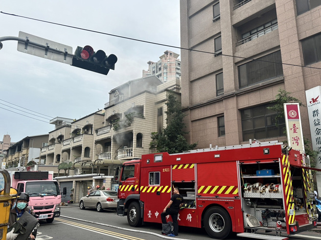 台中市北屯区今（23日）下午发生一起死亡火警。（翻摄画面）