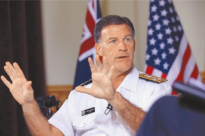 美國印太司令阿基里諾（John Aquilino）。（美聯社）