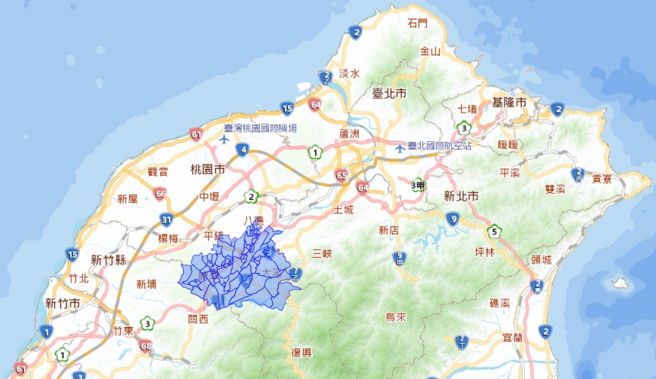 桃園5區24日上午8時將停水18小時。（台灣自來水公司提供）