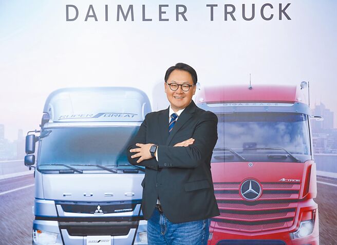 台湾戴姆勒亚洲商车（DTAT）执行长朴正佑指出，DTAT确定导入5吨至8.5吨级的eCanter。图／本报资料照片