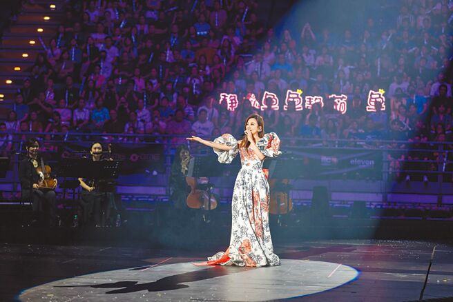 梁静茹暌违8年日前再度于大马举办演唱会。（超级圆顶提供）