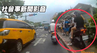 影》載妹子風神耍帥！行人道狂飆險撞等車學生 囂張下場曝光