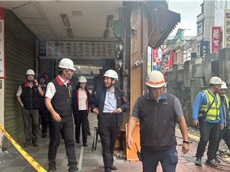 富凱大飯店震到傾斜成危樓開拆 24小時進行力拚2周內完成