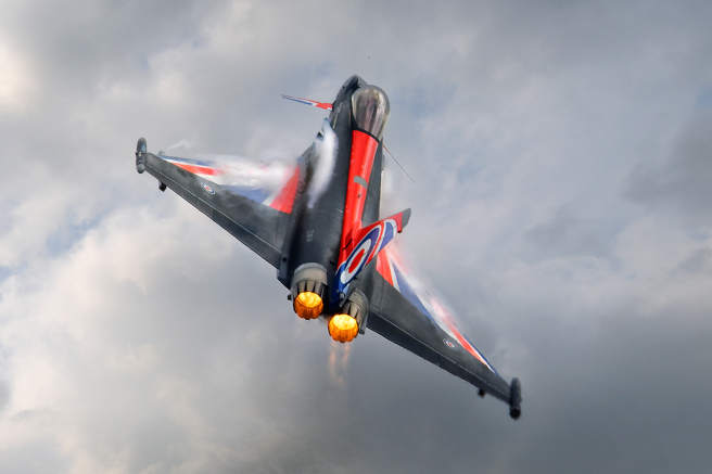 英国的颱风战机。（图：shutterstock／达志）