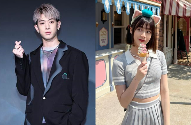 林亭翰(左)和雨婷被拍到疑似在約會。（圖／羅永銘攝、yutingliu0112 IG）