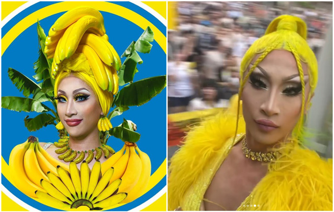 台灣變裝皇后妮妃雅。（圖／IG@66wind99）