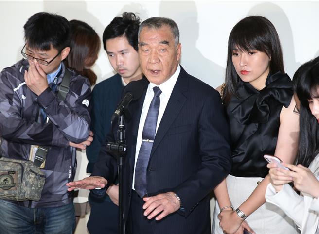 國防部長邱國正24日赴立院備詢。（姚志平攝）