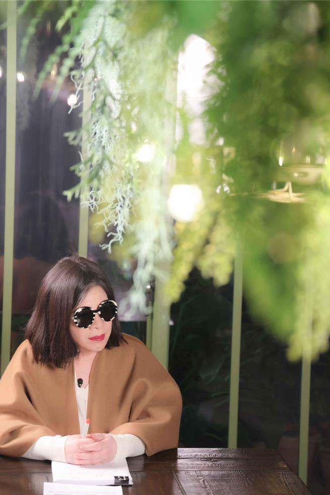 陳文茜的身體狀況明顯好轉。（Yahoo TV 《茜問》提供）