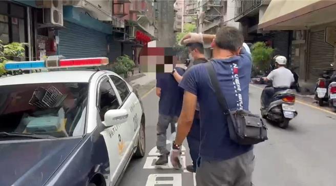 警方逮捕陳姓男子。（板橋警分局提供