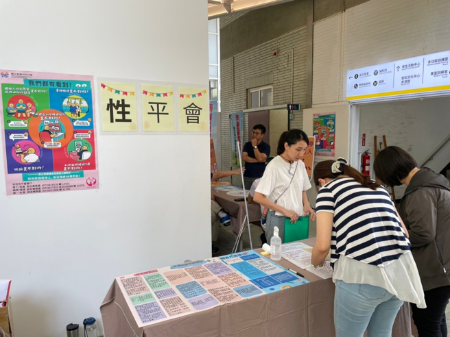 高科大性平週活動結合闖關活動、社團表演等多元形式進行，提高同學參與樂趣，深化性別平等、拒絕毒品等重要觀念。(照片/高科大提供)