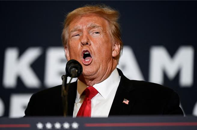 美國前總統川普。（圖／路透社）