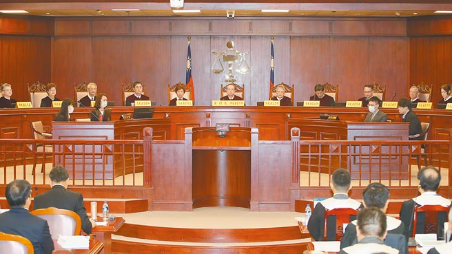 宪法法庭就死刑是否合宪进行言词辩论，最快7月底前宣判。（杜宜谙摄）