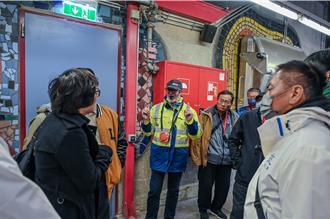 饒慶鈴參訪維也納焚化爐發電廠 力促垃圾焚化轉綠能