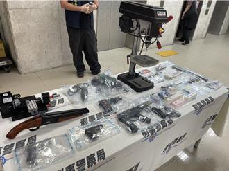 外送員不送餐在家改槍 刑事局監控2個月上門逮人