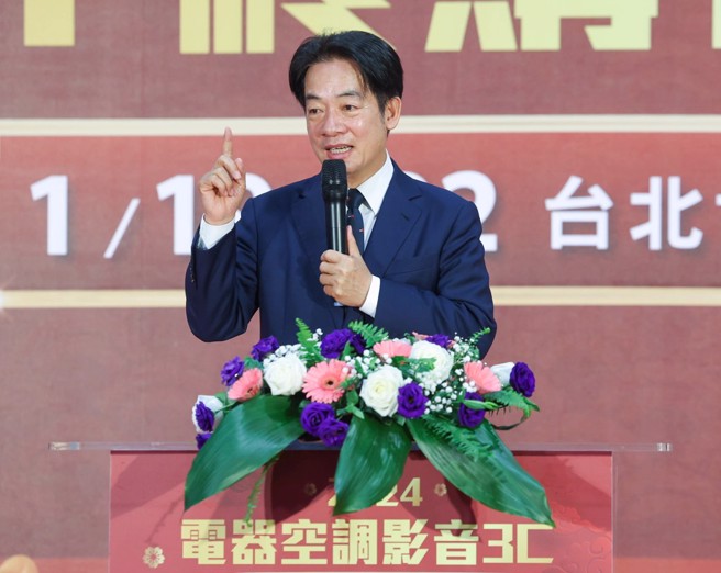 準總統賴清德。（中時資料照，粘耿豪攝）
