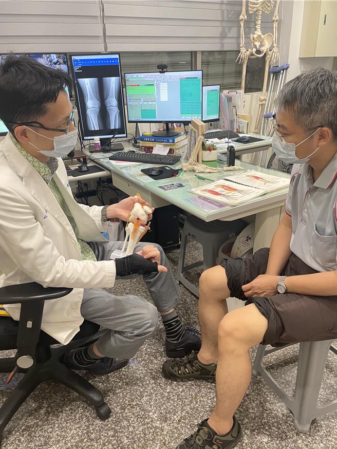 天气热民眾爱吃高普林食物搭配啤酒，基层临床发现最近痛风患者增加。（陈建宏骨科诊所提供／程炳璋台南传真）