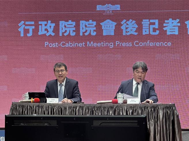 行政院25日通过再生医疗双法草案。图／曹悦华摄