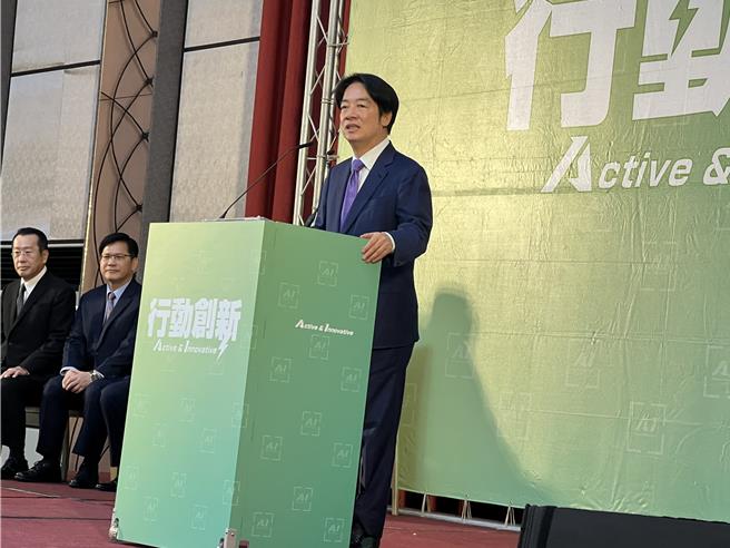 新國安人事 賴清德用金句評點。曾薏蘋攝