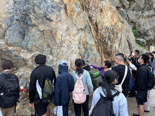 臺北市立大學師生參加環境教育課程。(戴志揚翻攝)