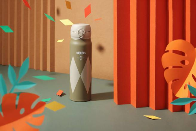 保溫瓶JNL-604系列，120周年復刻版，600 ml / 2000元。（膳魔師提供／古明弘台北傳真）