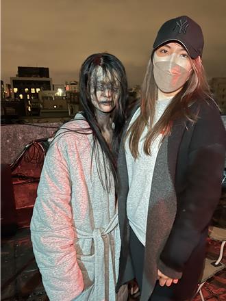 白癡公主首度演鬼 理科太太探班「不敢直視」